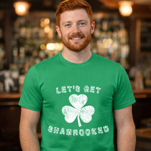 T-shirt Faisons-nous Shamrocker St Patrick's Day en détre