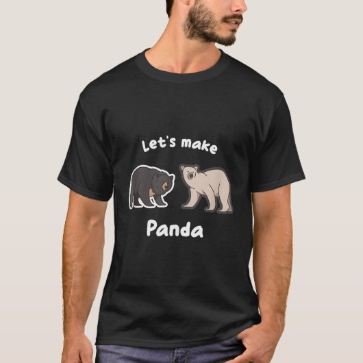T-shirt Faisons Panda Wild Panda Bamboo (Devant)