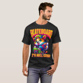 T-shirt Faisons Rouer corgi (Devant entier)