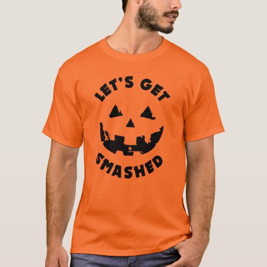 T-shirt Faisons tomber - Citation d'Halloween (Devant)