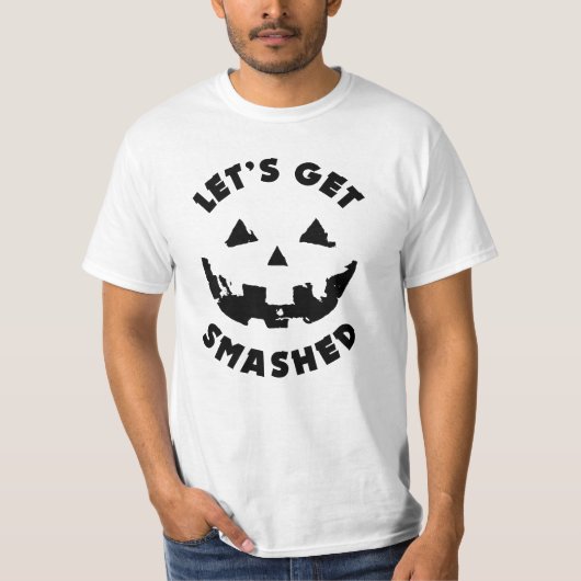 T-shirt Faisons tomber - Citation d'Halloween (Devant)
