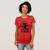 T-shirt Faisons un accord avec le diable (Devant entier)