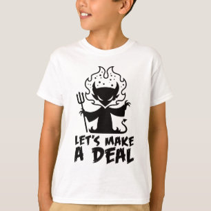 T-shirt Faisons un accord avec le diable