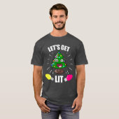 T-shirt Faisons un Humour de Noël (Devant entier)