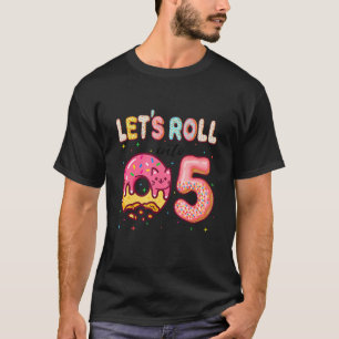 T-shirt Faisons un tour en 5e anniversaire de mignons beig