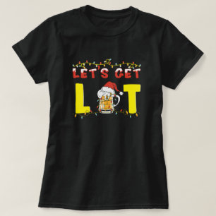 T-shirt Faisons une chemise Lit Adulte Fantastique Noël