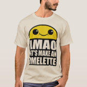 T-shirt Faisons une omelette (Devant)