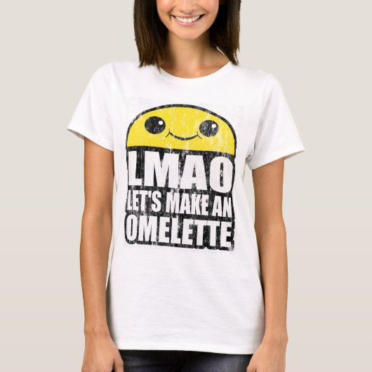 T-shirt Faisons une omelette DS (Devant)