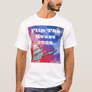 T-shirt Faisons voter la Chambre en bleu 2026