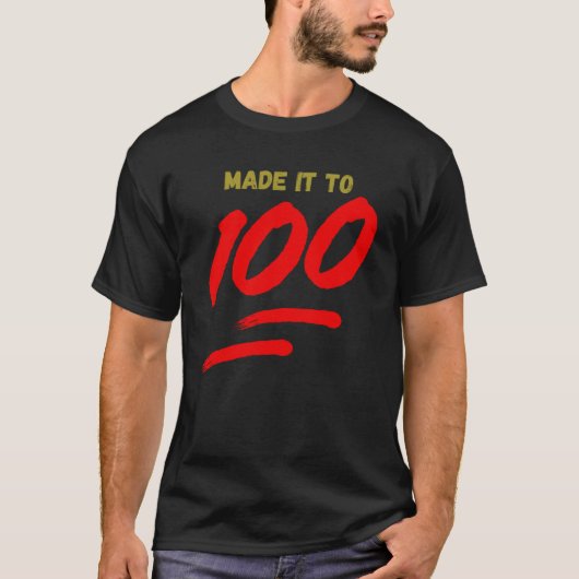 T-shirt Fait à 100 (Devant)