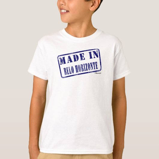 T-shirt Fait à Belo Horizonte (Devant)