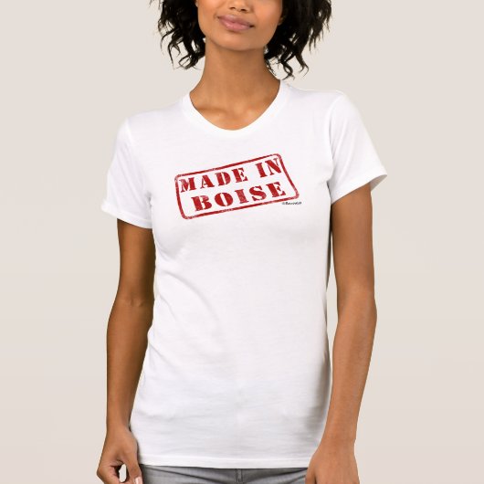 T-shirt Fait à Boise (Devant)