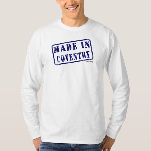 T-shirt Fait à Coventry (Devant)
