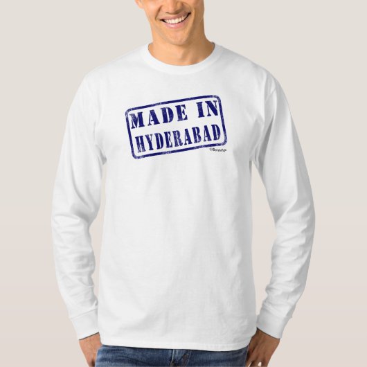 T-shirt Fait à Hyderabad (Devant)