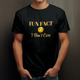 T-shirt Fait Amusant Qui M'est Égal