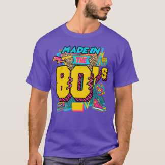 T-shirt fait dans les années 80 drôle