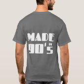 T-shirt Fait dans les années 90 (Dos)