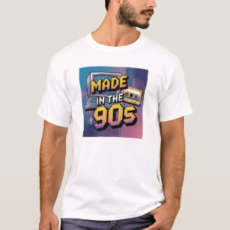 T-shirt "Fait dans les années 90"