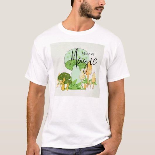 T-SHIRT FAIT DE MAGIE (Devant)