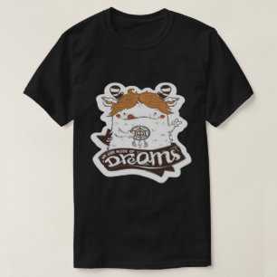 T-shirt Fait de rêvesCréature cornue et capteur de rêves