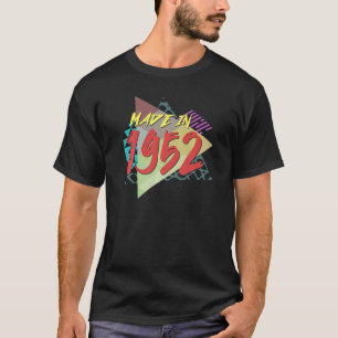 T-shirt Fait En 1952 71E Anniversaire Pour 71 Ans
