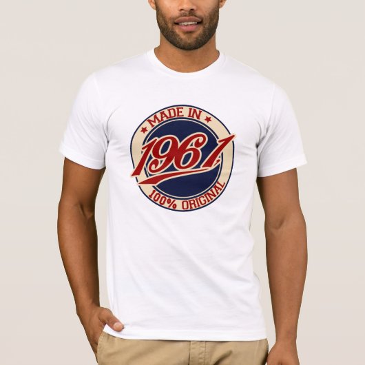 T-shirt Fait En 1961 (Devant)