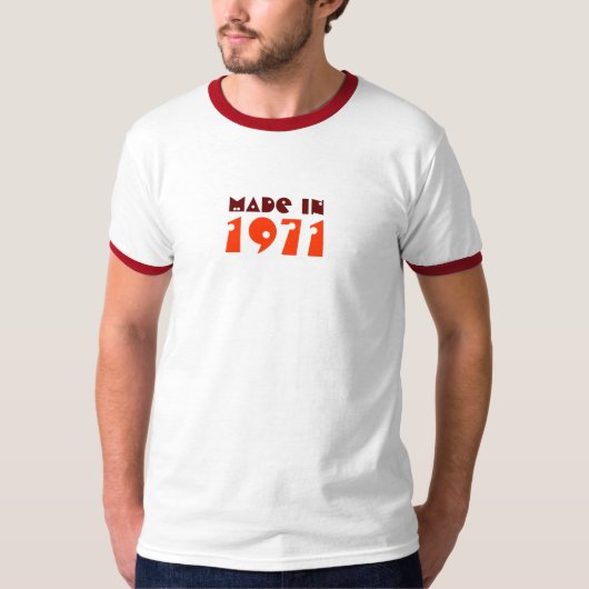 T-shirt Fait en 1971 (Devant)