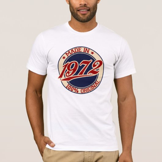 T-shirt Fait En 1972 (Devant)