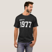 T-shirt Fait en 1977 (Devant entier)