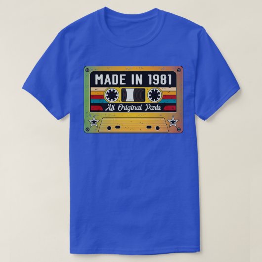 T-shirt Fait en 1981 (Design devant)