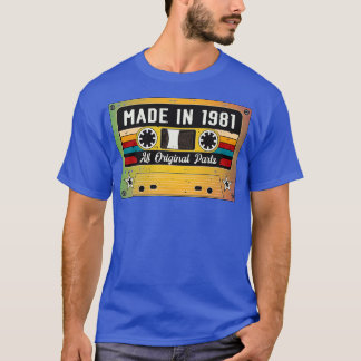 T-shirt Fait en 1981
