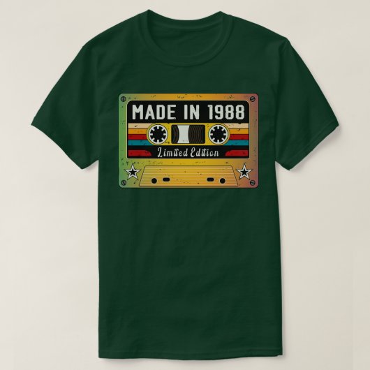 T-shirt Fait en 1988 (Design devant)