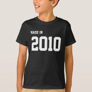 T-shirt Fait en 2010