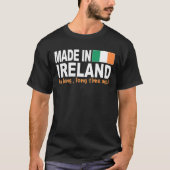 T-shirt Fait en Irlande il y a un long, long temps (Devant)