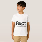 T-shirt FAIT - Les athées à quatre lettres jurent par (Devant entier)