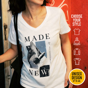 T-shirt Fait Nouveau 2 Corinthiens 5:17 Baptême Dove Bruta