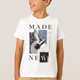 T-shirt Fait Nouveau 2 Corinthiens 5:17 Baptême Dove Bruta