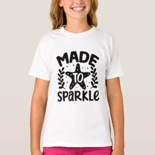 T-shirt fait pour scintiller