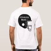 T-shirt fait sur commande de concepteur pour les (Dos)