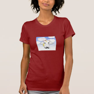 T-shirt fait sur commande de dames de zoo de