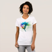 T-shirt fait sur commande de garde du drapeau (Devant entier)