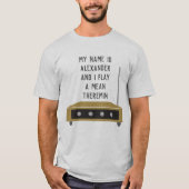 T-shirt fait sur commande de message pour des (Devant)