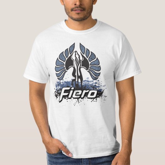T-shirt fait sur commande de Pontiac Fiero (Devant)