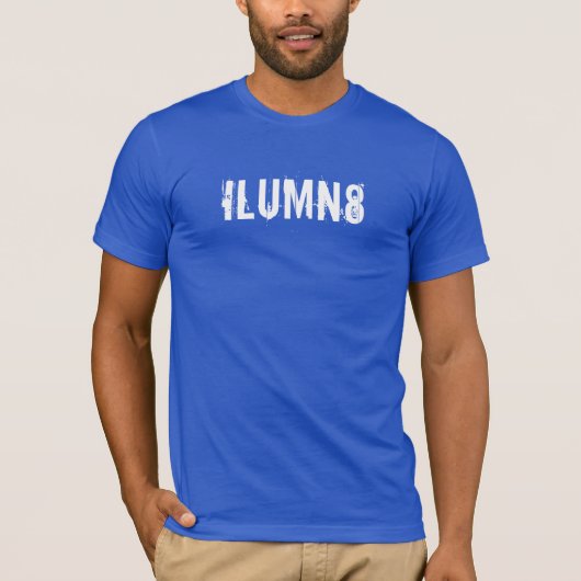 T-shirt fait sur commande de site Web (Devant)
