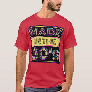 T-SHIRT FAITE DANS LES ANNÉES 80