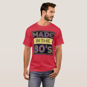 T-SHIRT FAITE DANS LES ANNÉES 80 (Devant entier)