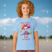 T-Shirt Faite de Magie et de Malice Arc-en-ciel Fée et Ois