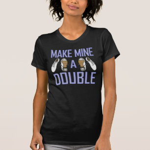 T-shirt Faites à les miens double obstruer