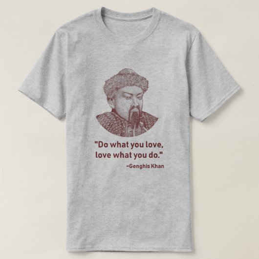 T-shirt Faites ce que vous aimez... (Design devant)