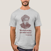 T-shirt Faites ce que vous aimez... (Devant)